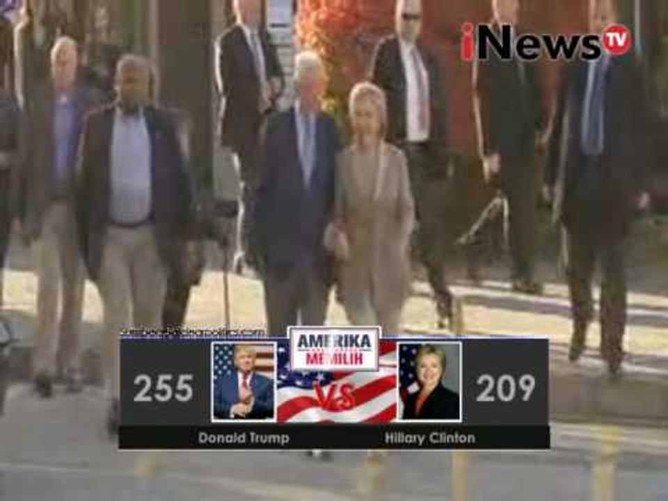 Hillary akan berusaha yang terbaik untuk AS jika terpilih - iNews Siang 09/11
