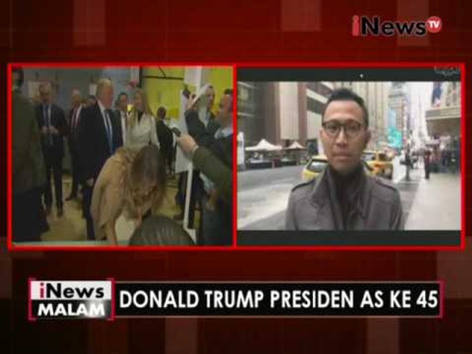 Live Report : Suasana Amerika Serikat setelah terpilihnya Donald Trump - iNews Malam 09/11