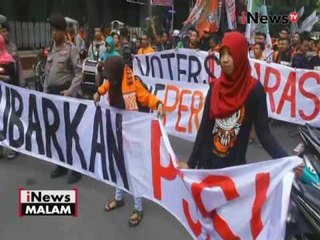 Suporter Boro Mania memblokir jalan karna protes pembekuan Persibo tidak dicabut - iNews Malam 13/11