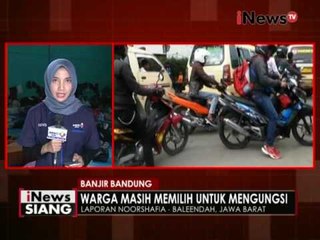 Live Report : Pengungsian korban banjir di Baleendah, Bandung - iNews Siang 15/11