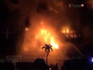 Markas Polisi Militer Kodam 12 Tanjung Pura terbakar - iNews Pagi 16/11