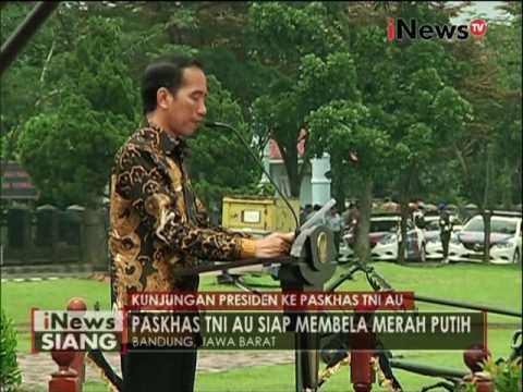 Jokowi memilih kunjungi markas Korps Paskhas TNI AU saat sidang Ahok digelar - iNews Siang 15/11