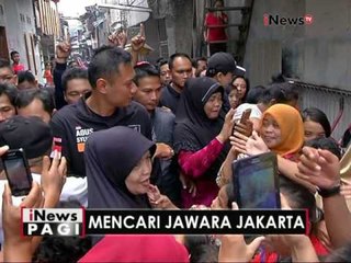 Agus Harimurti berkampanye di pemukiman padat - iNews Pagi15/11
