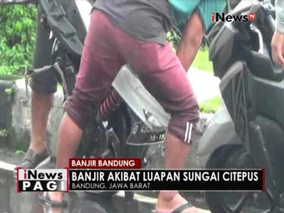 Bandung banjir,  akses jalan terputus - iNews Pagi 16/11