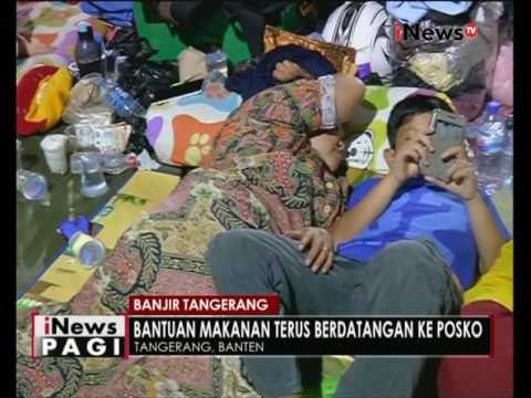Ratusan Korban banjir masih bertahan di posko pengungsian - iNews Pagi 16/11