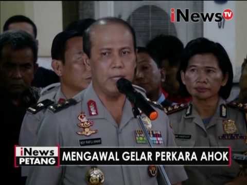 Mengawal gelar perkara Ahok, Pengawas dari Kompolnas dan Ombudsman - iNews Petang 15/11