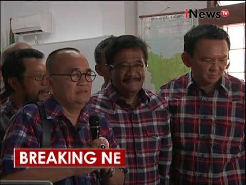 Konferensi Pers Ahok - Djarot pasca penetapan Ahok sebagai tersangka - iNews Breaking News 16/11