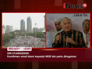Aksi damai 4 november sejatinya untuk mengawal NKRI - iNews Breaking News 16/11