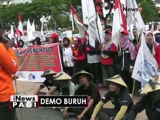 Demo Buruh di Cimahi dan Semarang - iNews Pagi 17/11