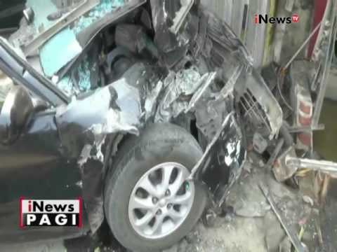 Diduga Sopir mabuk, kendaraan menabrak 3 mobil dan pengendara motor - iNews Pagi 17/11