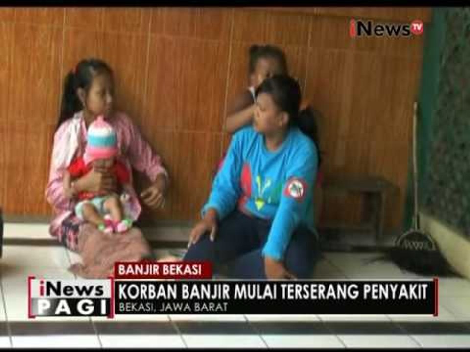 Korban banjir di Bekasi mulai terserang penyakit - iNews Pagi 16/11