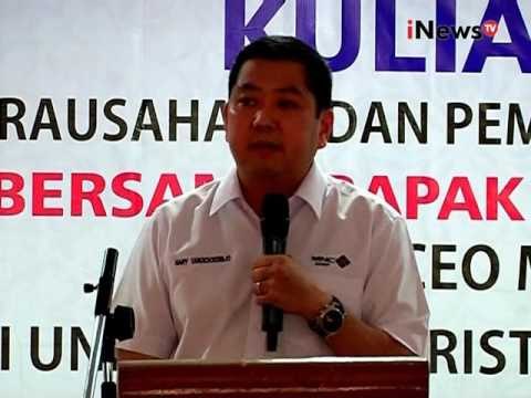 HT berikan kuliah umum di UKI Toraja & mendorong generasi muda untuk berwirausaha - iNews Pagi 17/11