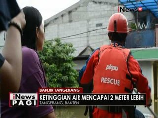 Banjir masih merendam Perumahan di Tanggerang Banten - iNews Pagi 16/11