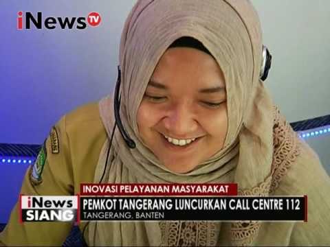 Pemkot Tangerang luncurkan Call Centre 112 - iNews Siang 15/12