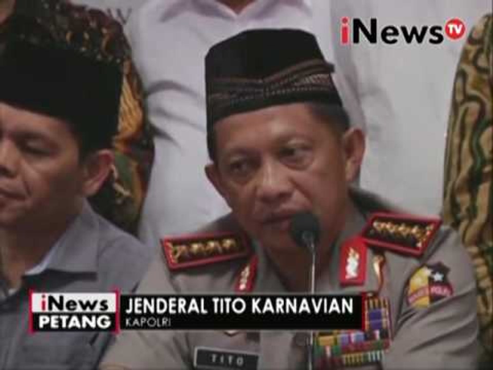 Kapolri kunjungi MUI bahas kasus Ahok - iNews Petang 15/11