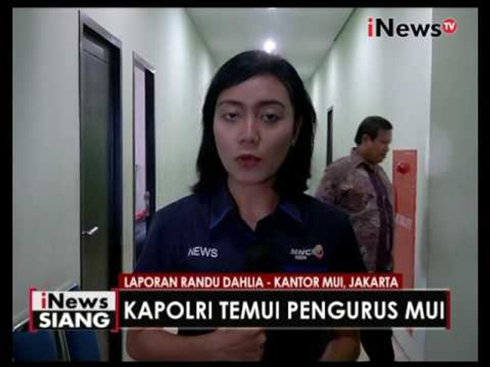 Live Report : Pertemuan Kapolri dengan ketua MUI setelah Doa bersama - iNews Siang 18/11