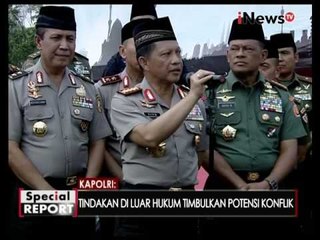 Pernyataan Kapolri & Panglima TNI usai Doa Bersama Untuk Bangsa - Spesial Report 18/11