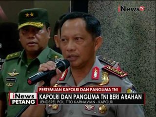 Kapolri terima kedatangan Panglima TNI, Mendagri, Bawaslu dan Jaksa Agung - iNews Petang 21/11