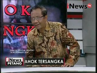 Dialog : Mahfud MD, Ahok tersangka - iNews Petang 15/11