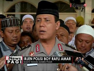 Irjen Pol Boy Rafli : Unjuk rasa diharapkan tidak mengganggu ketertiban umum - iNews Pagi 22/11