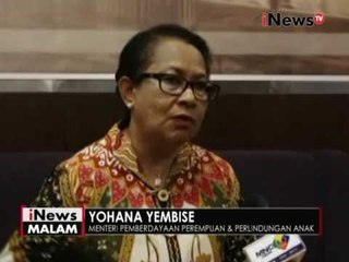 Jelajah 3 ENDS yang dilakukan Menteri Yohana Yembise datangi Kota Bandung - iNews Malam 22/11