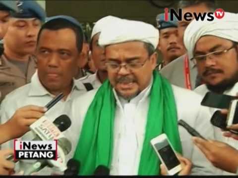 Rizieq Shihab penuhi panggilan Bareskrim - iNews Petang 23/11