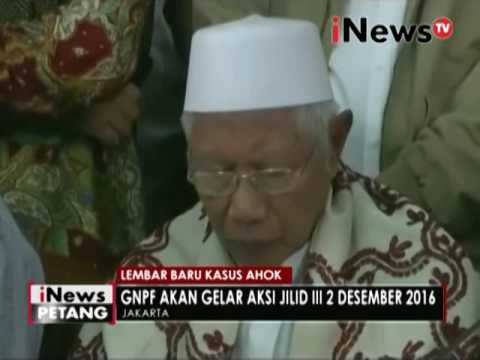 GNPF akan gelar aksi jilid III 2 desember 2016 - iNews Petang 15/11