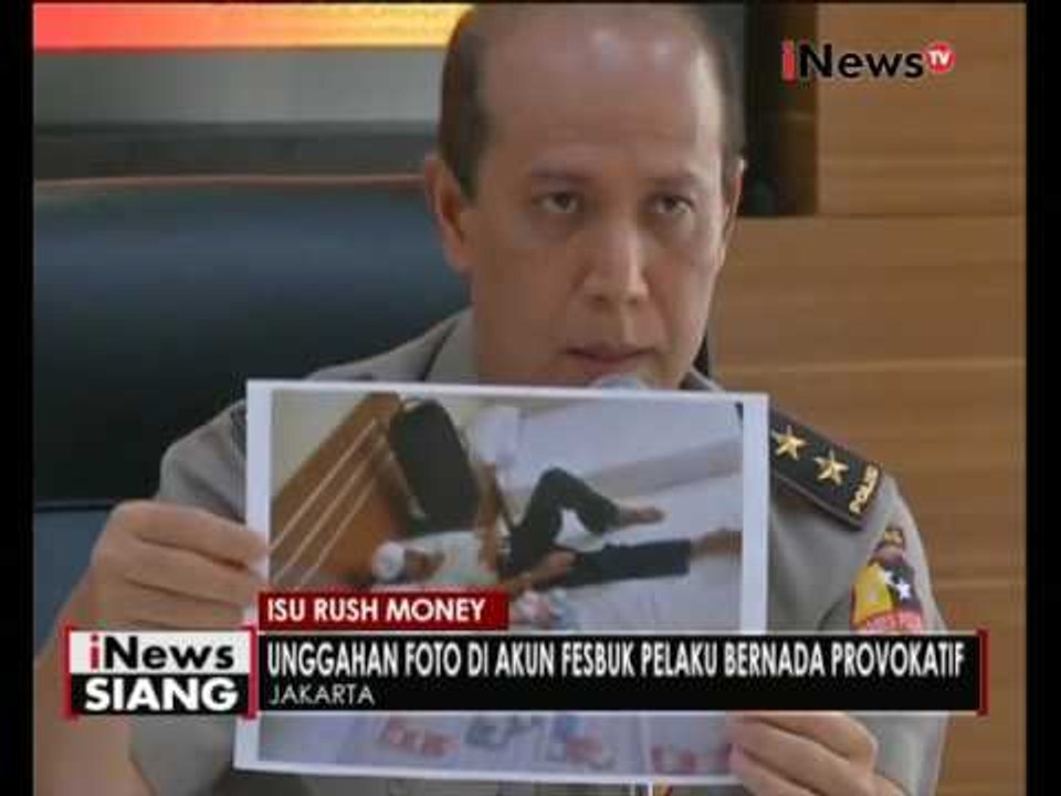 Mabes Polri menangkap seorang pelaku Provokator Rush Money - iNews Siang 28/11