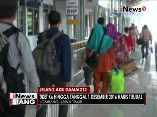 下载视频: Jelang 212, Tiket Kereta Api dari Jember menuju Jakarta sudah habis terjual - iNews Siang 29/11