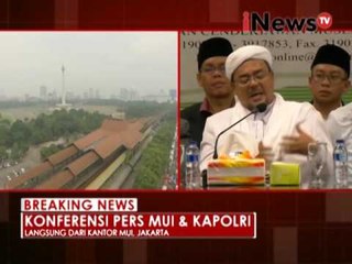 Inilah point kesepakatan Kapolri dengan GNPF MUI terkait aksi bela islam III