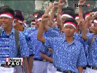 Live Report : Persiapan apel Nusantara Bersatu di Lapangan Gasibu, Bandung - iNews Pagi 30/11
