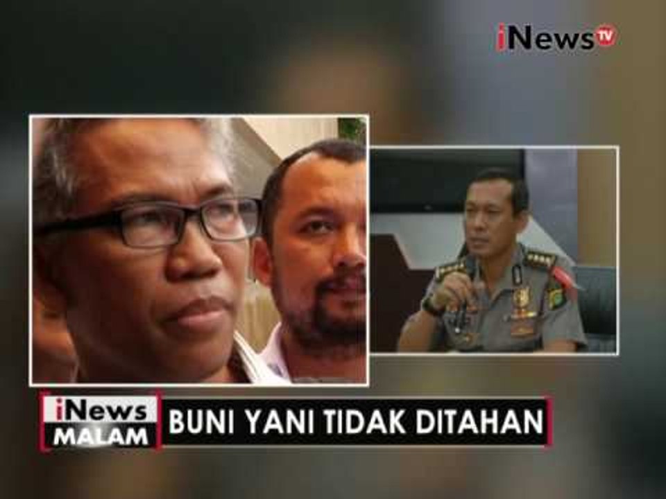 Meski telah ditetapkan sebagai tersangka, Buni Yani tidak ditahan - iNews Malam 24/11