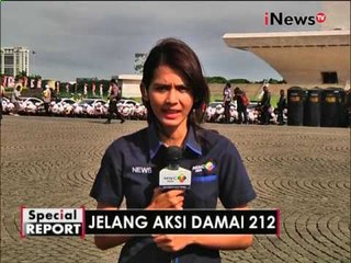 Live Report : Apel bersama pasukan pengamanan jelang aksi 212 di Monas - Spesial Report 01/12