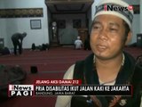 Miliki keterbatasan fisik, Abah Ador asal Ciamis tetap ke Jakarta ikut aksi 212 - iNews Pagi 01/12