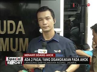 Live Report : Terkait Penyerahan Ahok & Barang bukti ke pihak Kejaksaan Agung - Spesial Report 01/12