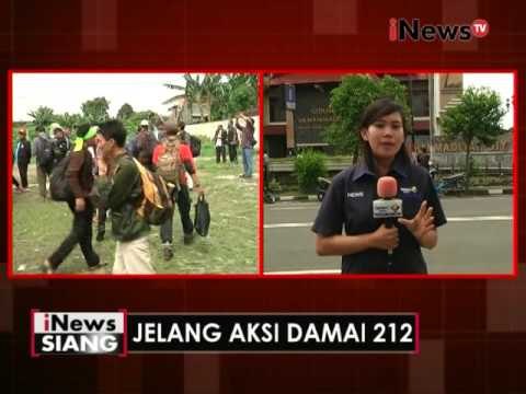 Live Report : Sekitar 500 peserta aksi 212 asal Yogyakarta mulai menuju Jakarta - iNews Siang 01/12