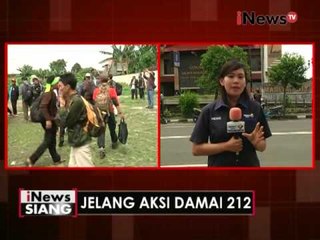 Live Report : Sekitar 500 peserta aksi 212 asal Yogyakarta mulai menuju Jakarta - iNews Siang 01/12