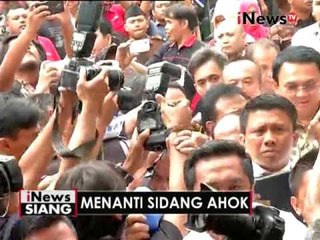 Live Report : Terkait proses pelimpahan tersangka & barang bukti kasus Ahok - iNews Siang 01/12