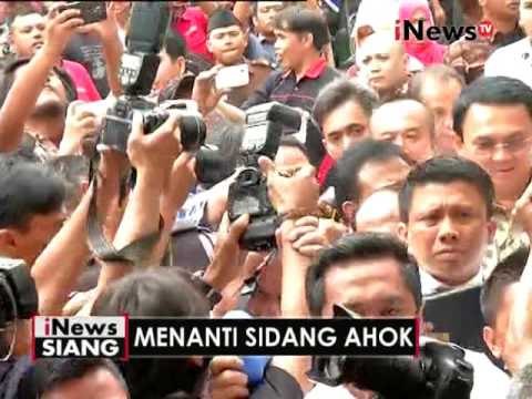 Live Report : Terkait proses pelimpahan tersangka & barang bukti kasus Ahok - iNews Siang 01/12