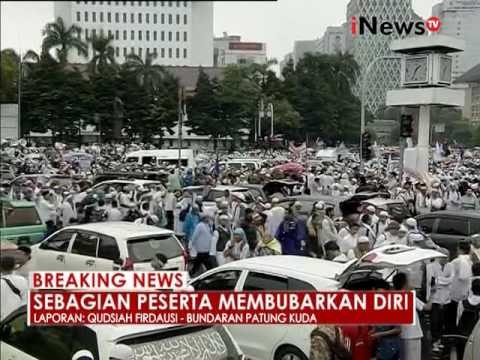 Live Report : Bundaran Patung Kuda masih dipenuhi peserta aksi 212 - iNews Breaking News 02/12