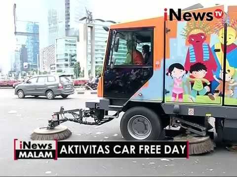 Aktivitas Car Free Day menyisahkan sampah sampah yang berserakan - iNews Malam 04/12