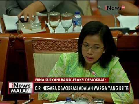 Pernyataan Erna Suryani kepada Kapolri terkait kasus dugaan Makar - iNews Malam 05/12