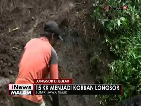 Longsor di Blitar meluas, sehingga akses jalan terputus total - iNews Malam 05/12