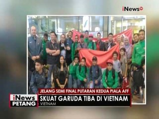 Timnas Sepak Bola Indonesia tiba di Vietnam Minggu malam - iNews Petang 05/12