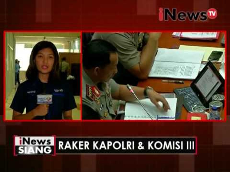 Live Report : Angelica De Evagam, Raker Kapolri dan Komisi III - iNews Siang 05/12