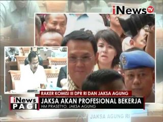 HM Prasetyo : Jaksa akan profesional bekerja - iNews Pagi 07/12