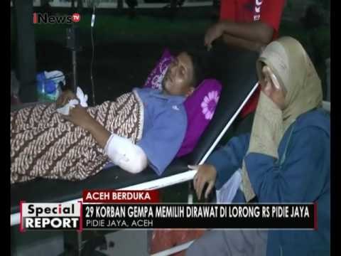 Korban luka gempa Aceh mengalami trauma dan dirawat di lorong RS - Special Report 08/12