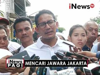 Anies - Sandi akan hentikan Reklamasi - iNews Pagi 07/12