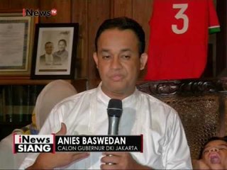 Anies & Sandi memutuskan memperbanyak diskusi membahas permasalahan Ibukota - iNews Siang 08/12