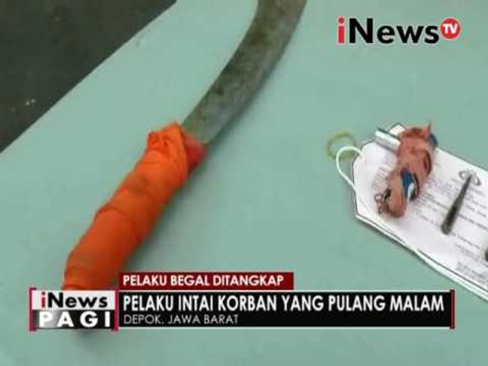 Pelaku begal ditangkap polisi, pelaku intai korban yang pulang malam - iNews Pagi 07/12
